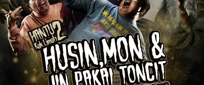 Husin, Mon & Jin Pakai Toncit background