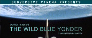 The Wild Blue Yonder background