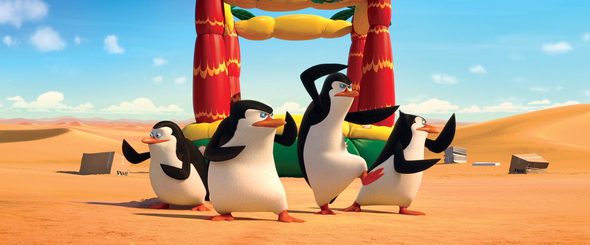Penguins of Madagascar background