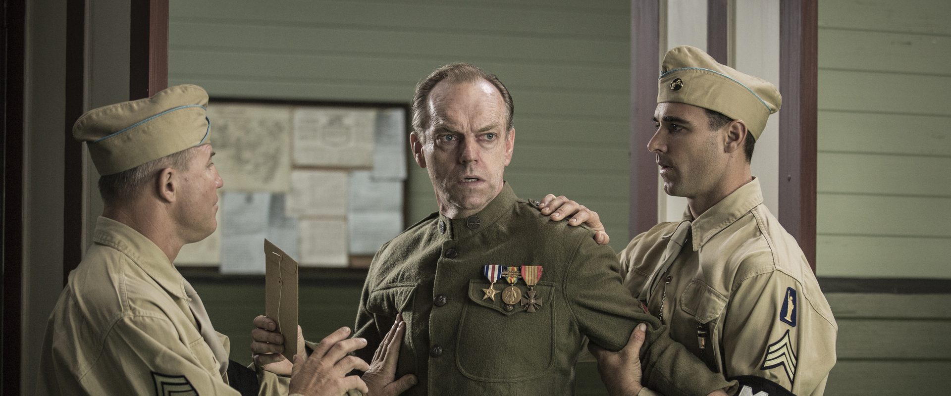 Hacksaw Ridge background
