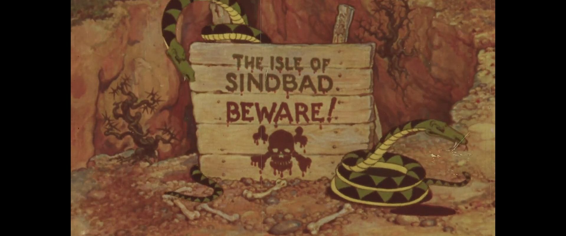 Popeye the Sailor Meets Sindbad the Sailor background
