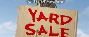 Yard Sale background