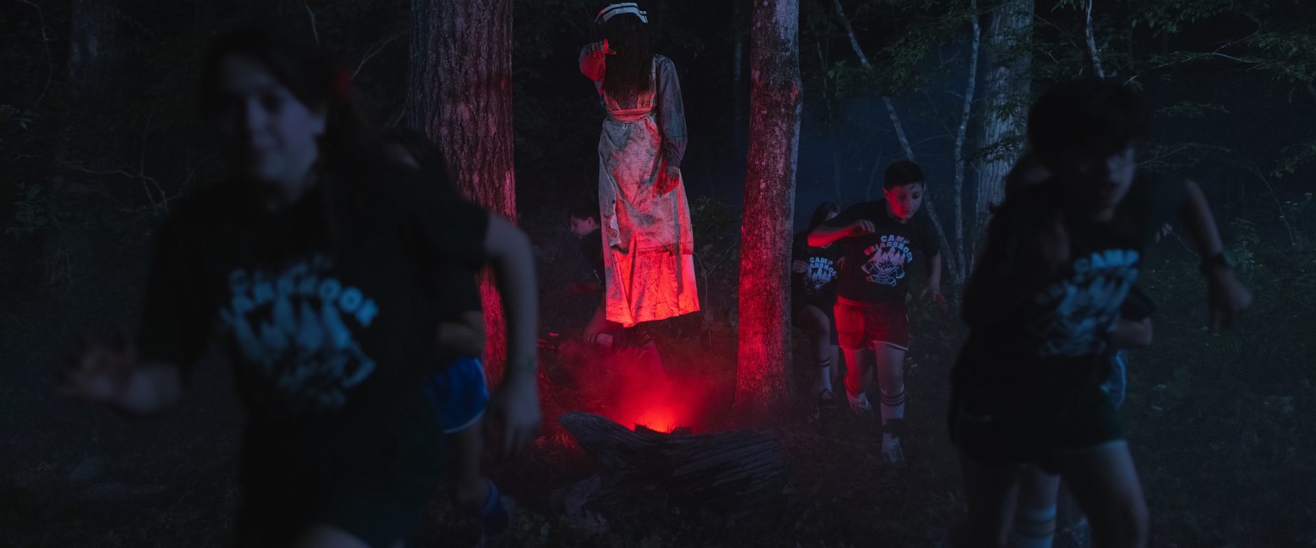 She Came From The Woods background