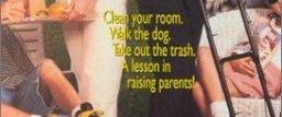 No Dessert, Dad, 'Til You Mow the Lawn background