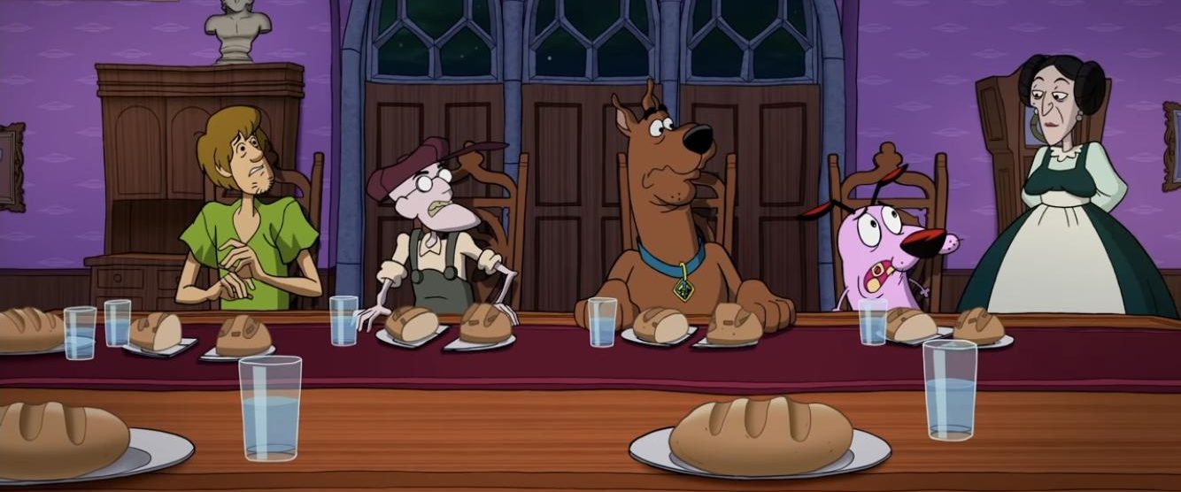 Straight Outta Nowhere: Scooby-Doo! Meets Courage the Cowardly Dog background