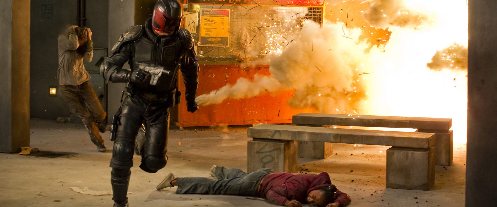 Dredd background