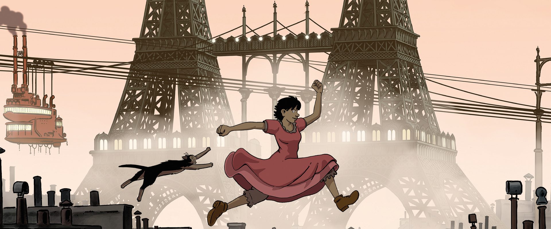 April and the Extraordinary World background