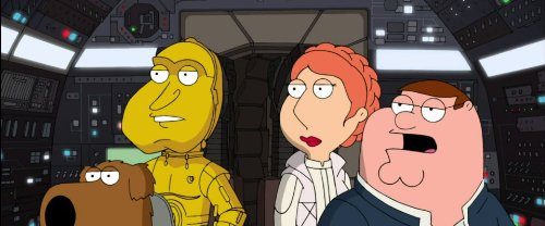 Family Guy Presents: Something, Something, Something, Dark Side background
