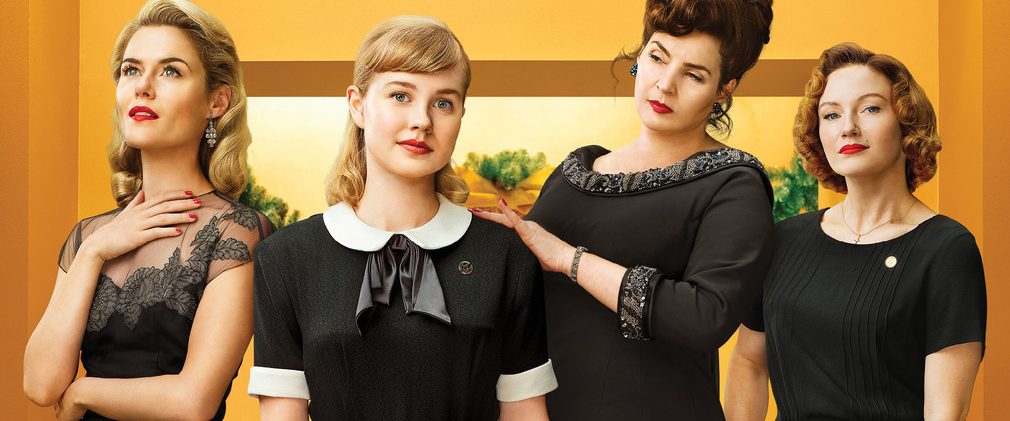 Ladies in Black background