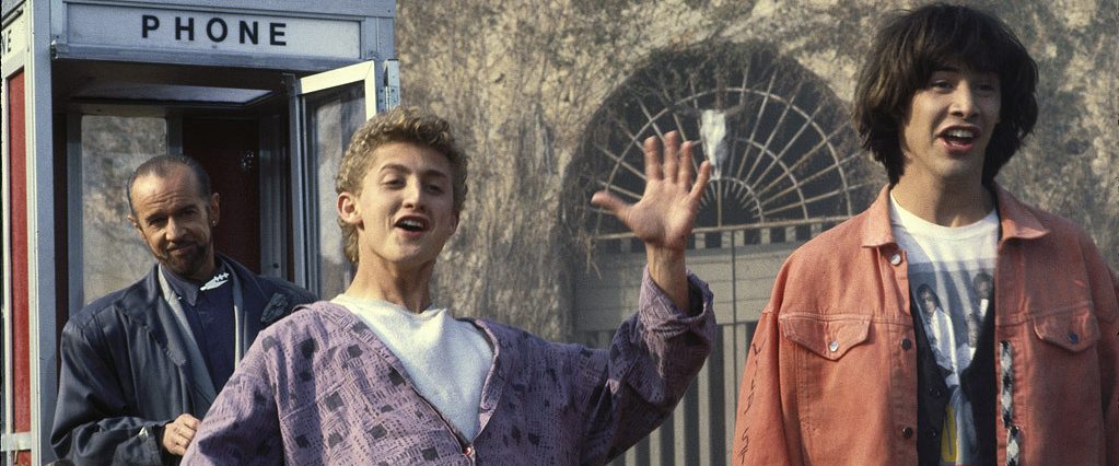Bill & Ted's Excellent Adventure background