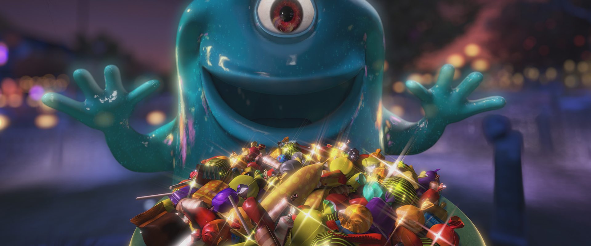 Monsters vs Aliens: Mutant Pumpkins from Outer Space background
