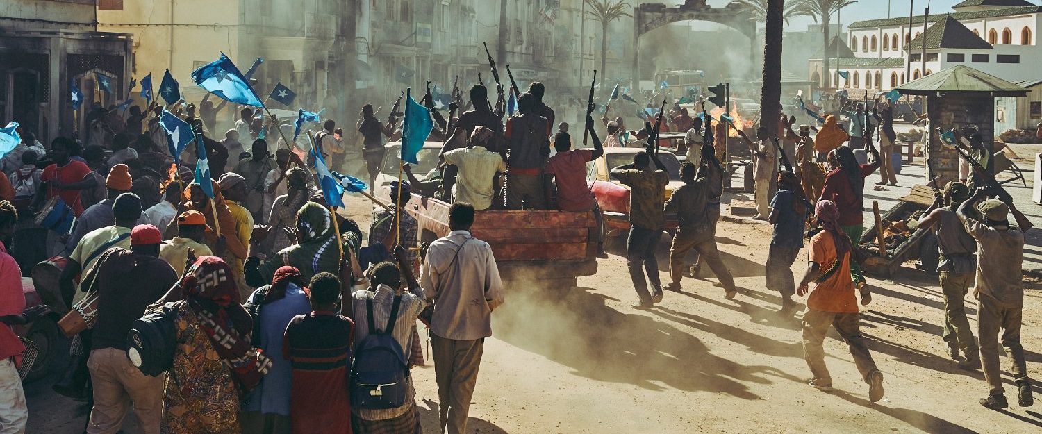 Escape from Mogadishu background