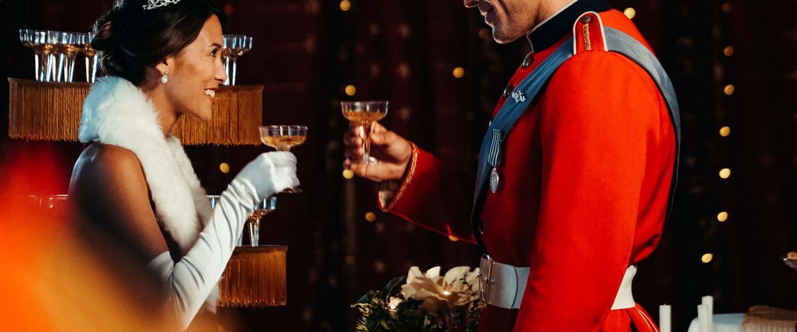Christmas with a Prince background