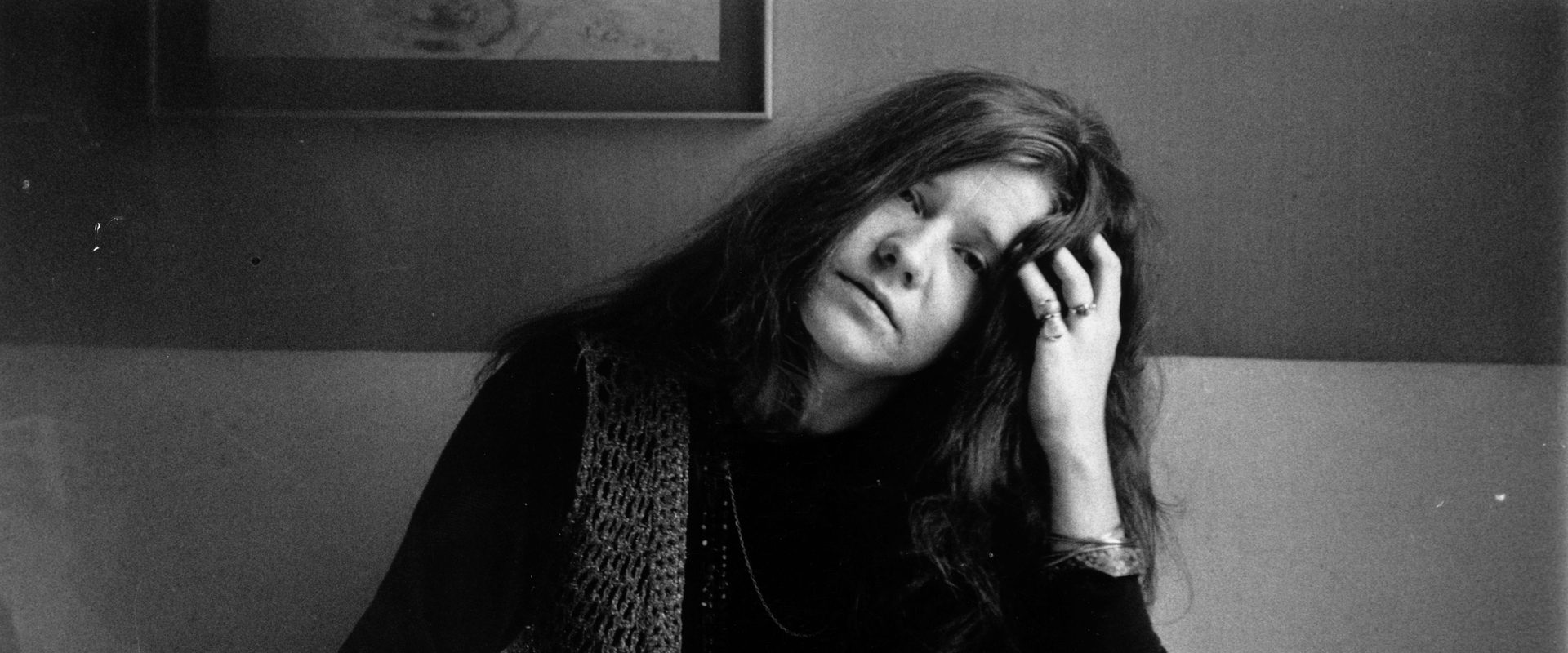 Janis: Little Girl Blue background