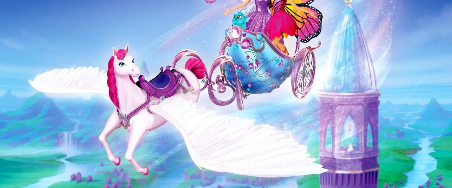 Barbie Mariposa & the Fairy Princess background
