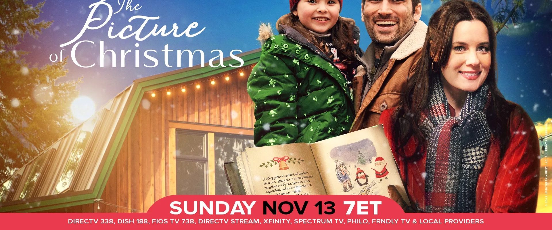 The Picture of Christmas background