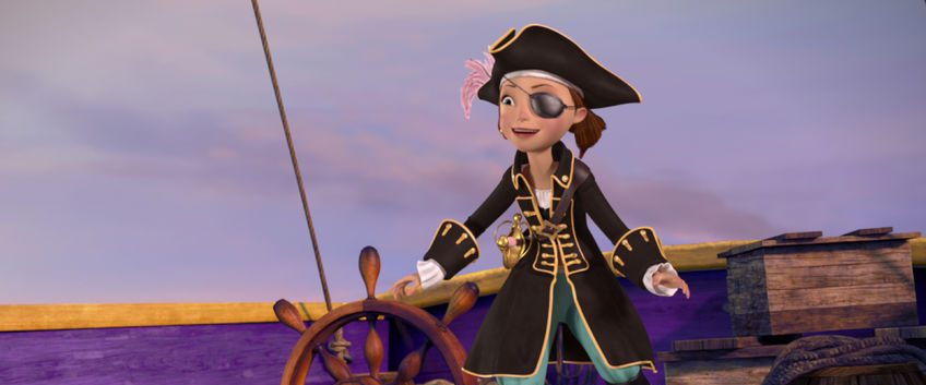 The Swan Princess: Princess Tomorrow, Pirate Today! background