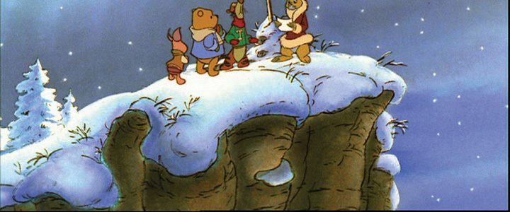 Winnie the Pooh & Christmas Too background