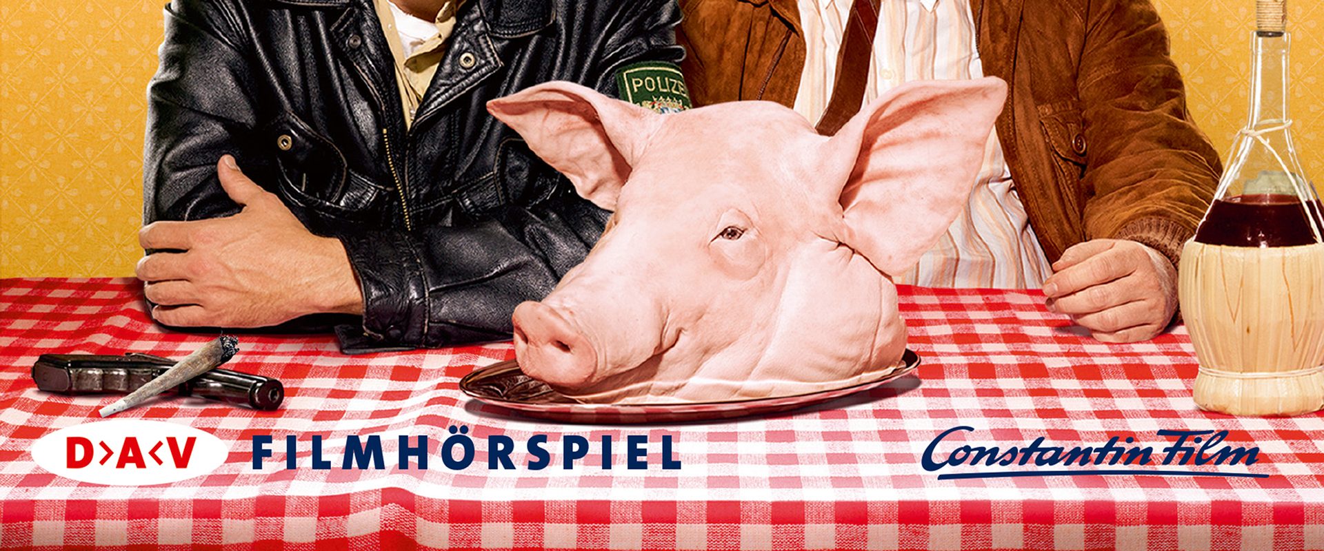 Schweinskopf al dente background