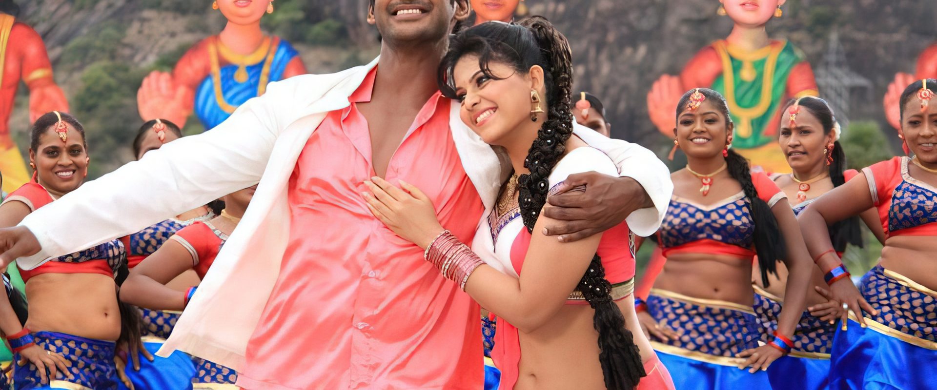 Madha Gaja Raja background