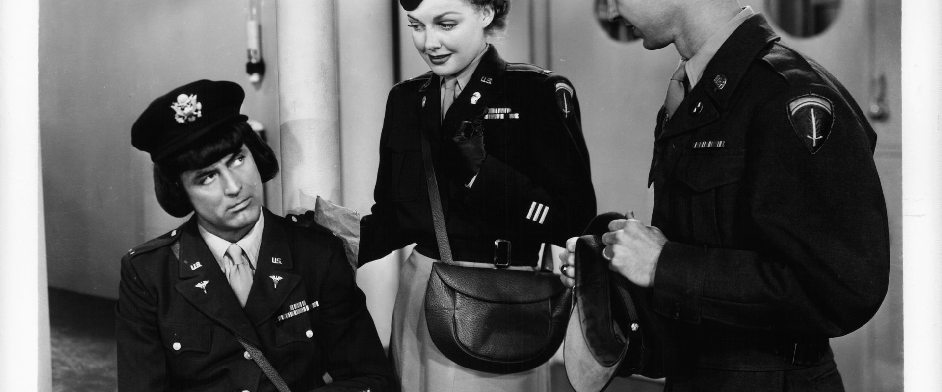 I Was a Male War Bride background