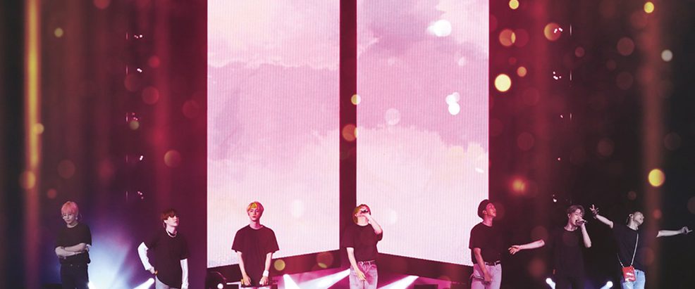 BTS World Tour: Love Yourself in Seoul background