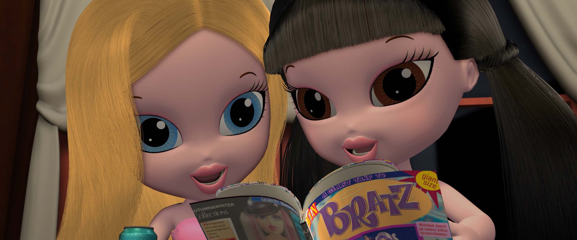Bratz Kidz: Sleep-Over Adventure background
