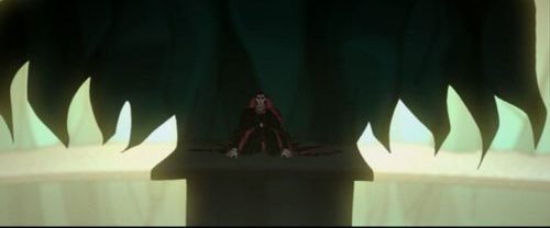 The Batman vs. Dracula background