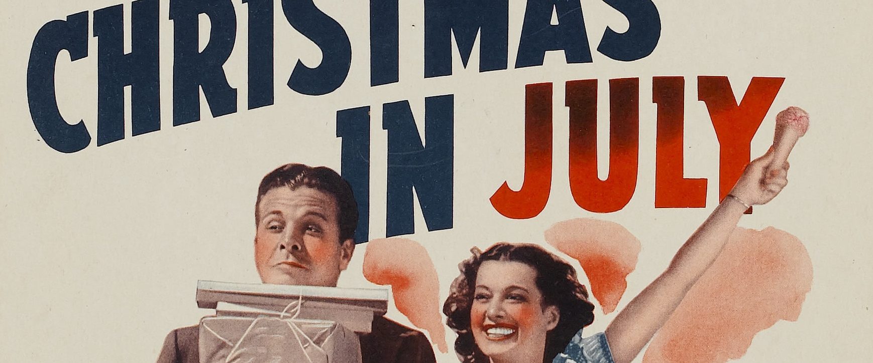 Christmas in July background