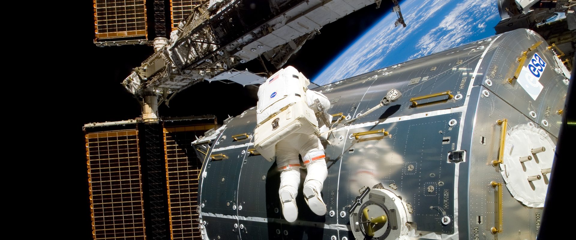 The Space Shuttle background