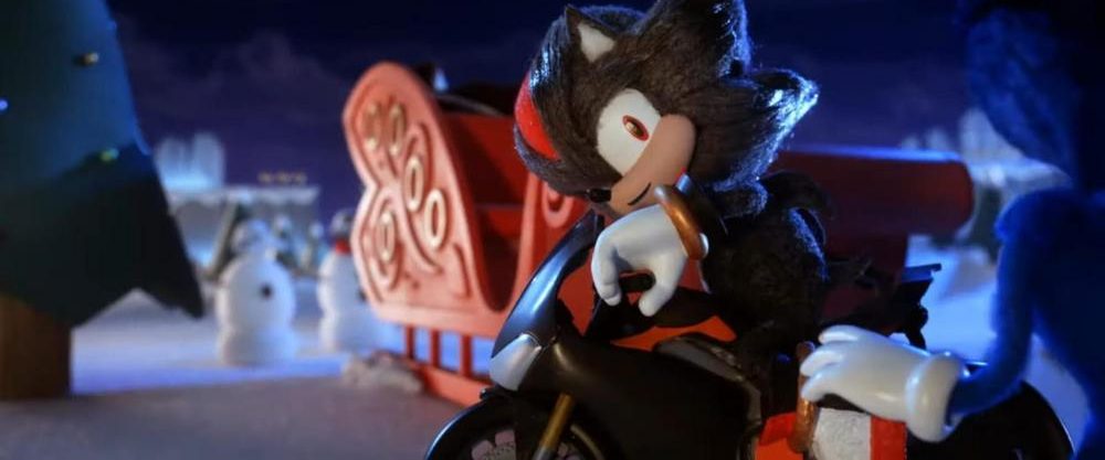 A Very Sonic Christmas background