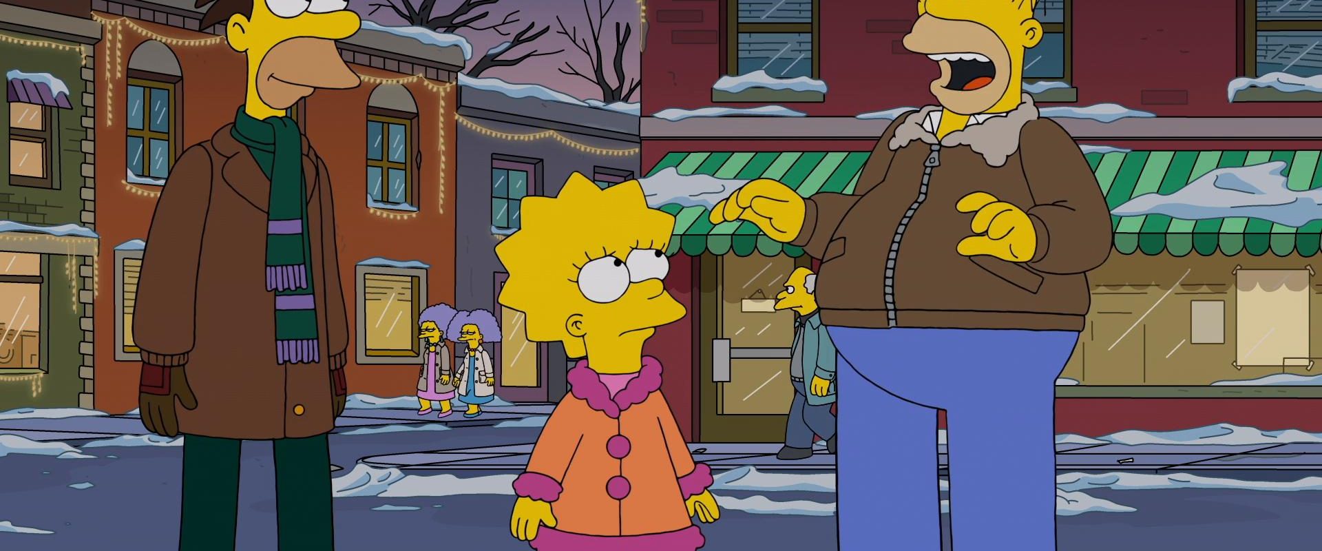 The Simpsons: O C'mon All Ye Faithful background