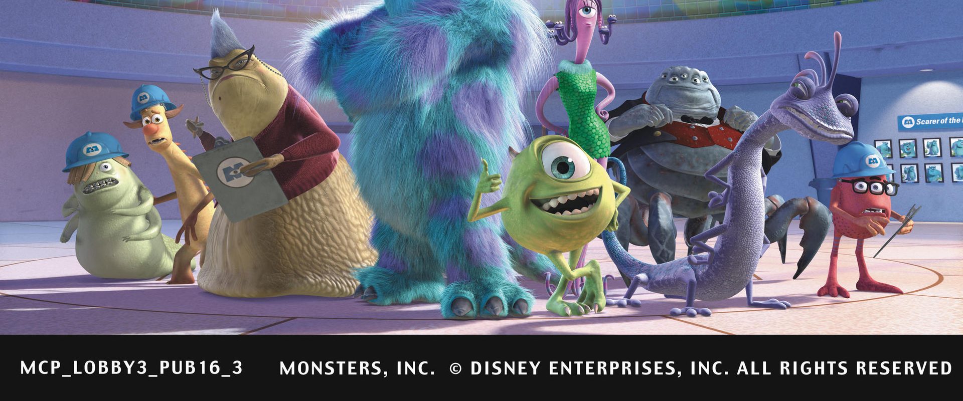 Monsters, Inc. background