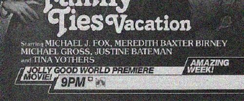 Family Ties Vacation background
