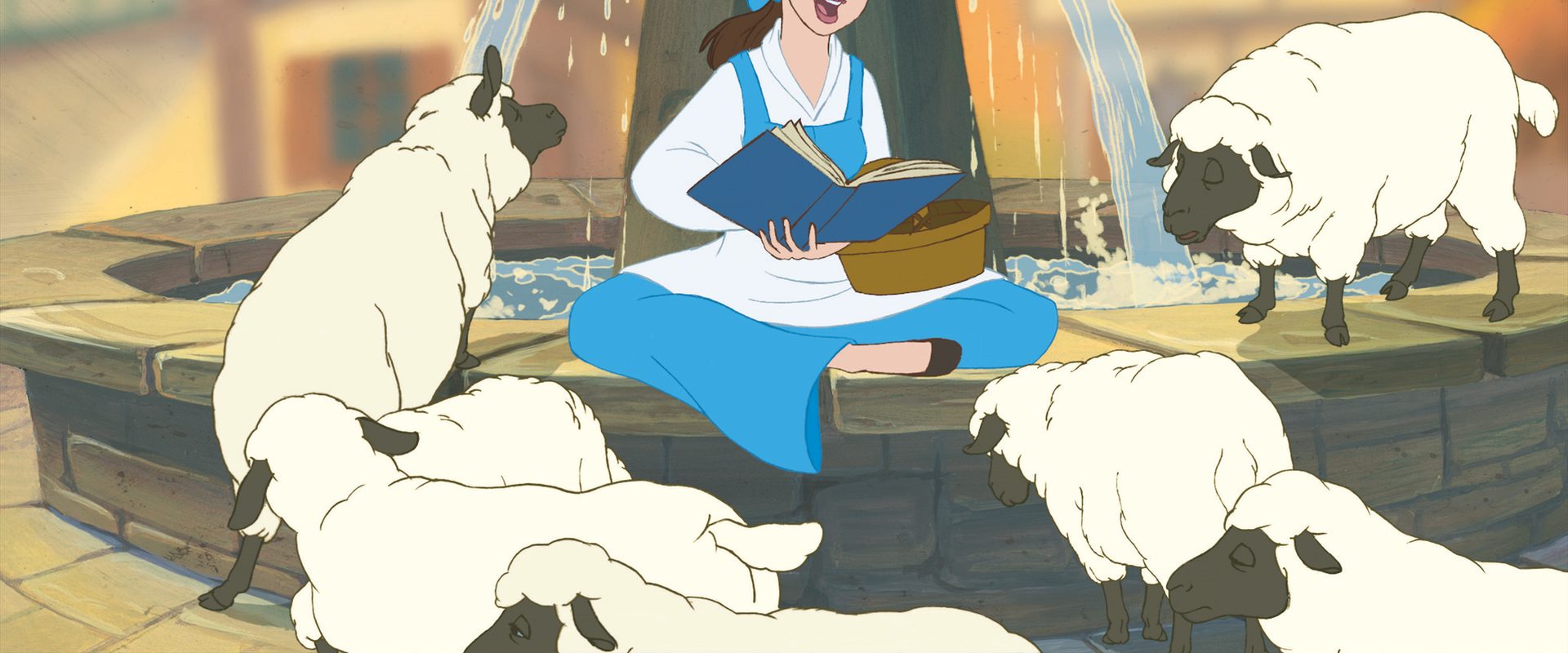 Beauty and the Beast background