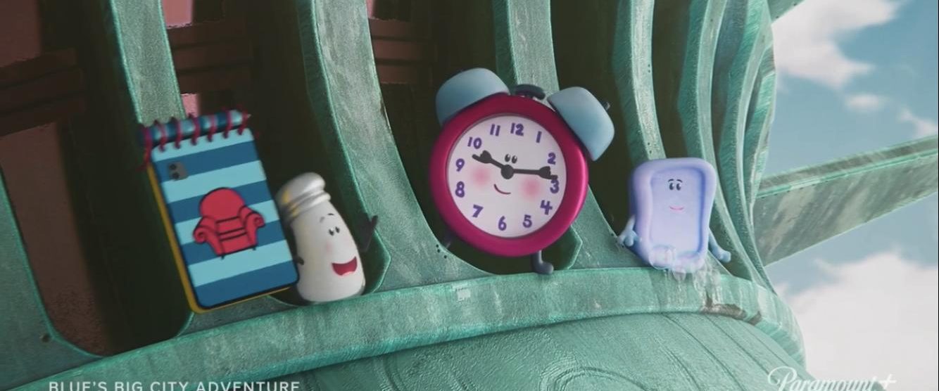 Blue's Big City Adventure background