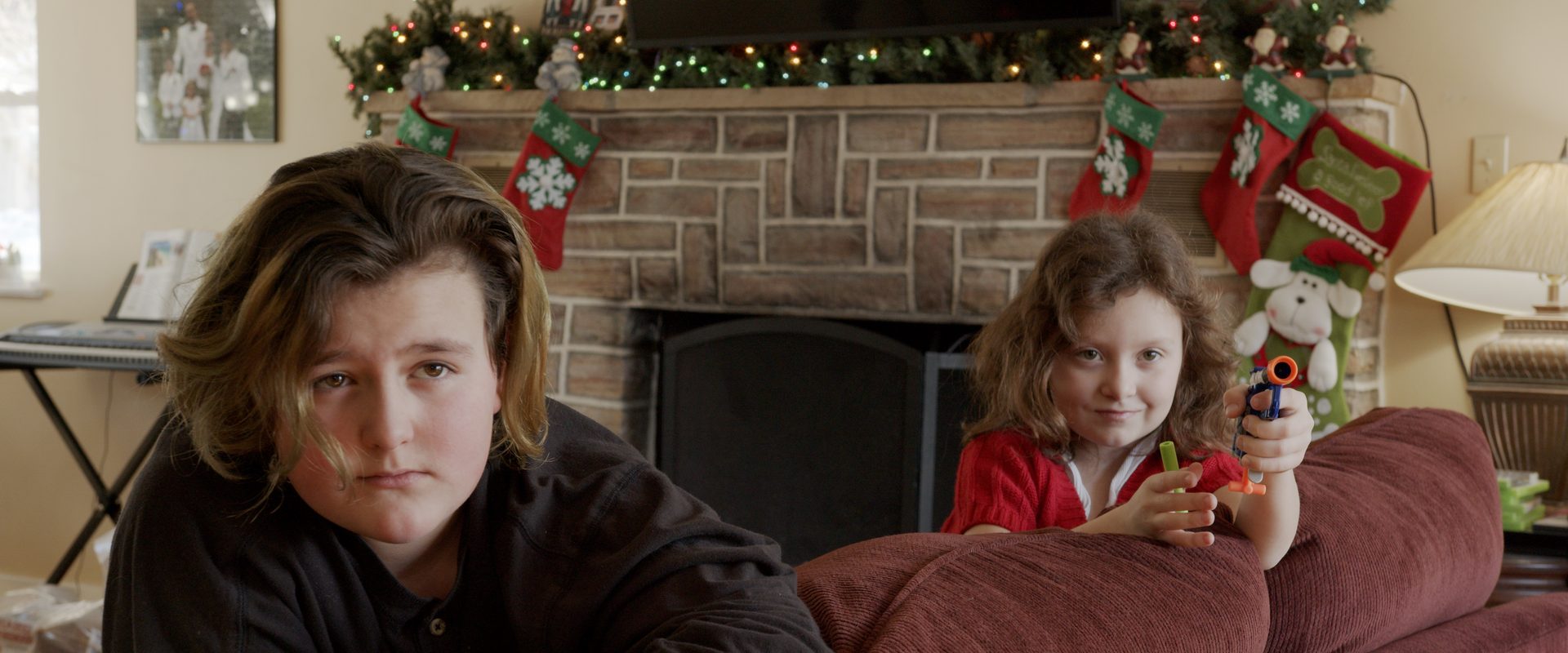 Uninvited for the Holidays background
