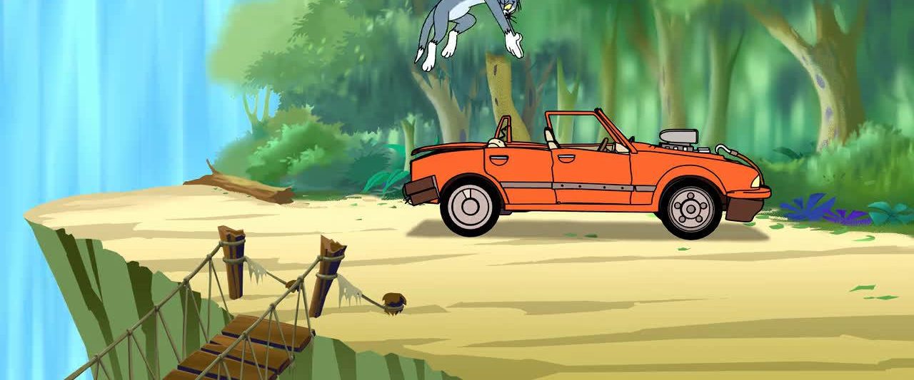 Tom and Jerry: The Fast and the Furry background
