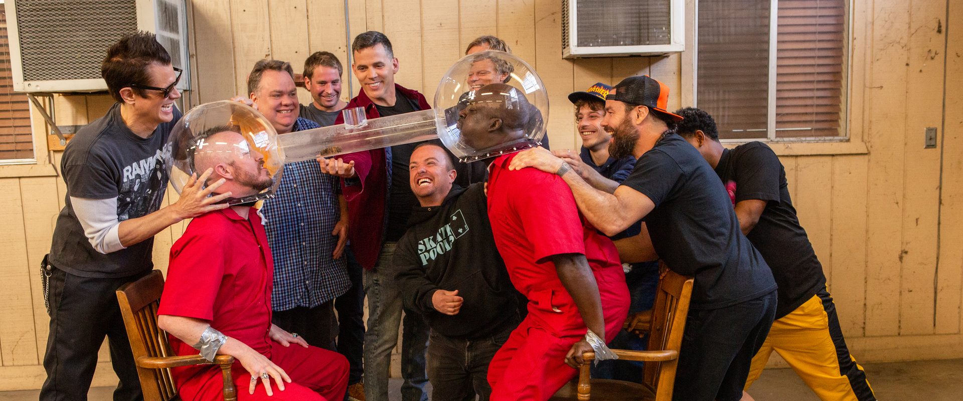 Jackass Forever background