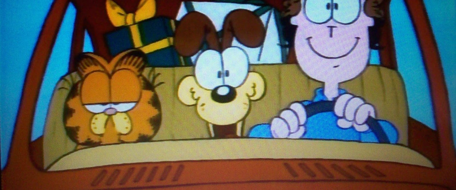 A Garfield Christmas Special background