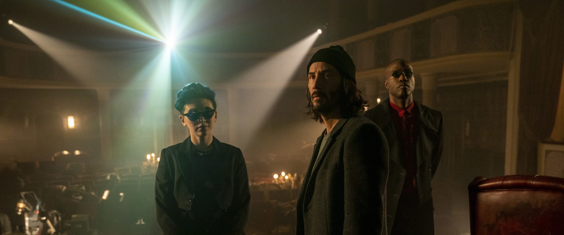The Matrix Resurrections background