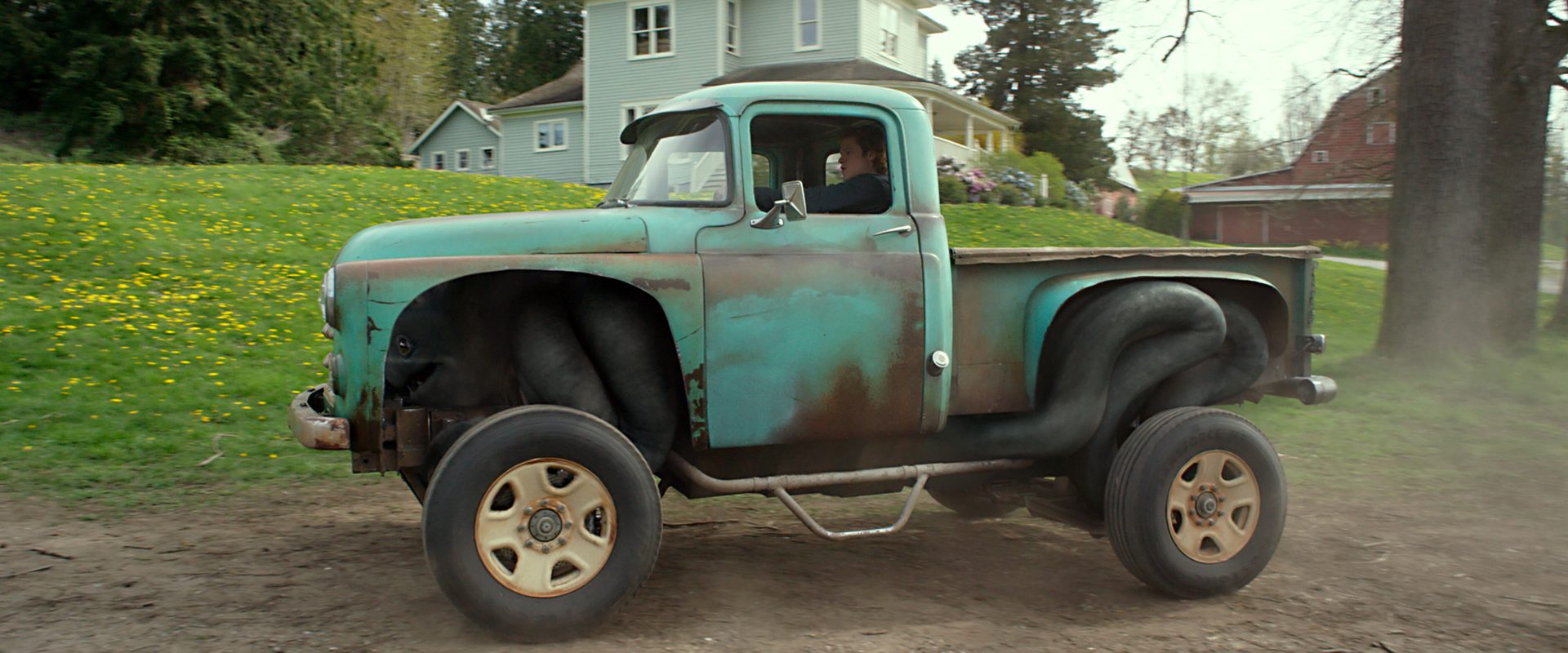 Monster Trucks background