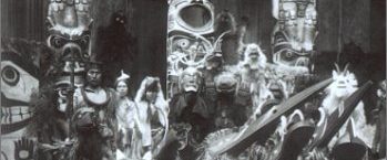 In the Land of the Head Hunters background