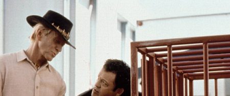 Crocodile Dundee in Los Angeles background