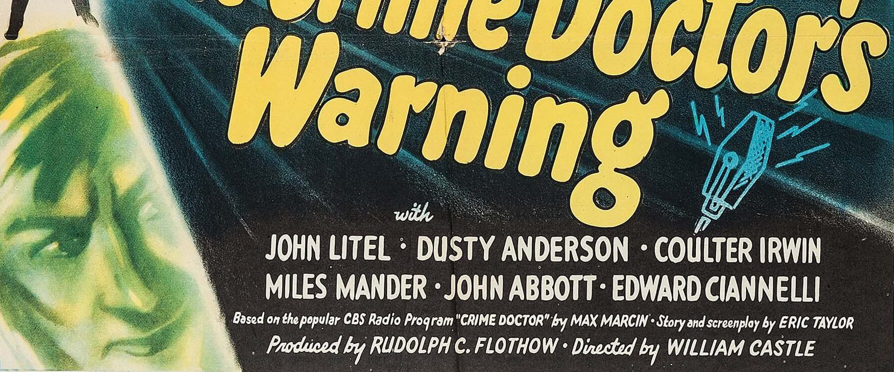 The Crime Doctor's Warning background
