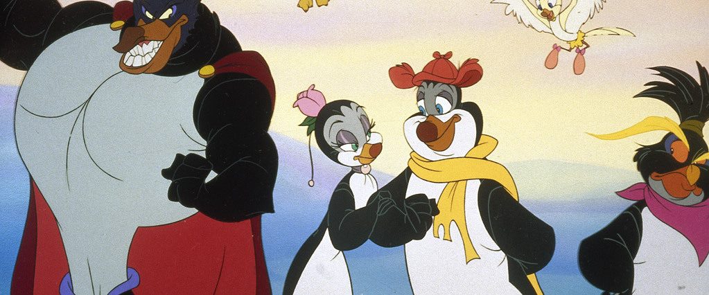 The Pebble and the Penguin background