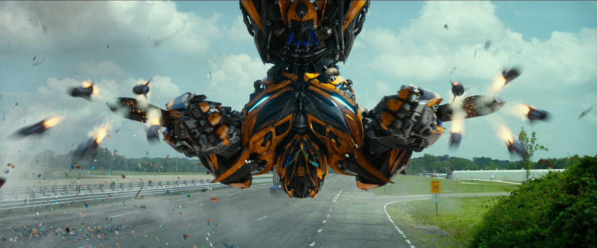 Transformers: Age of Extinction background