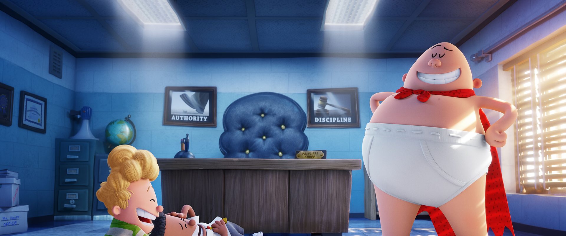 Captain Underpants: The First Epic Movie background