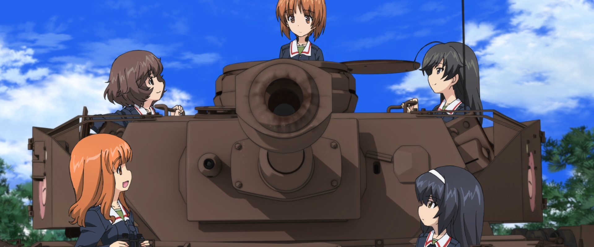 Girls und Panzer: The Movie background