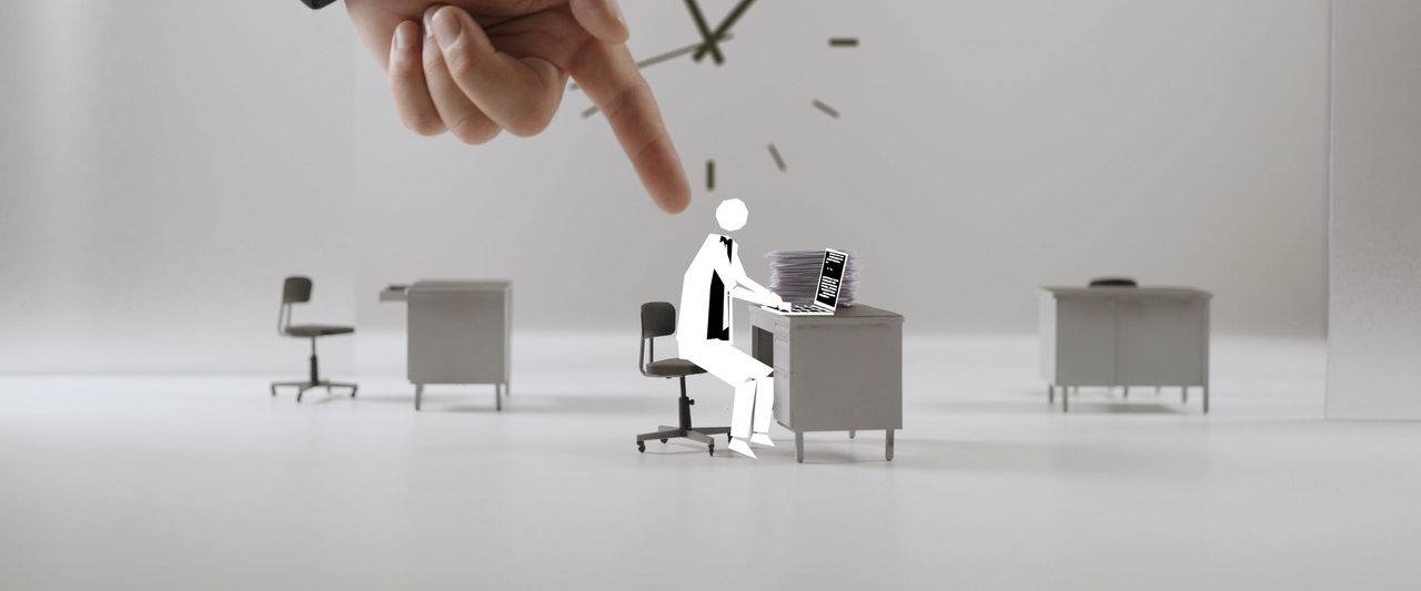 The Happy Worker background